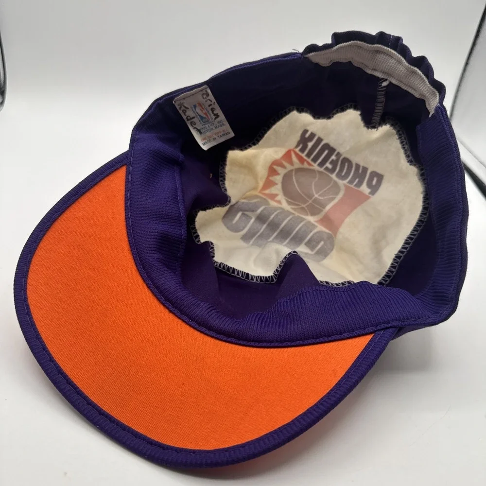 Vintage 1990's Phoenix Suns Twins Enterprises Brand NBA Cloth Painters Hat‎ Cap